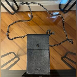 Coach Silver Crossbody Purse